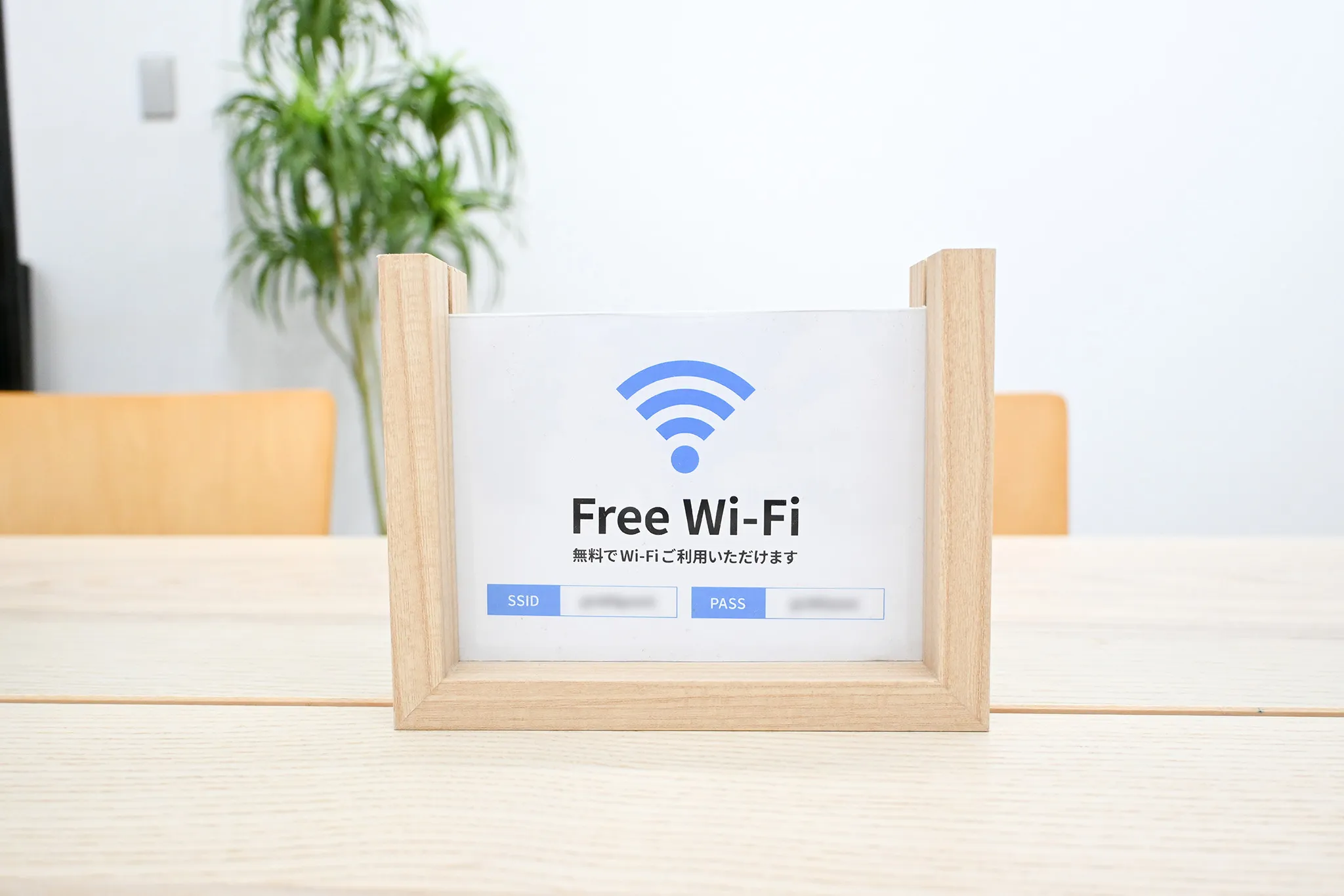 無料でWi-Fiを利用可能。有線LANもございます。